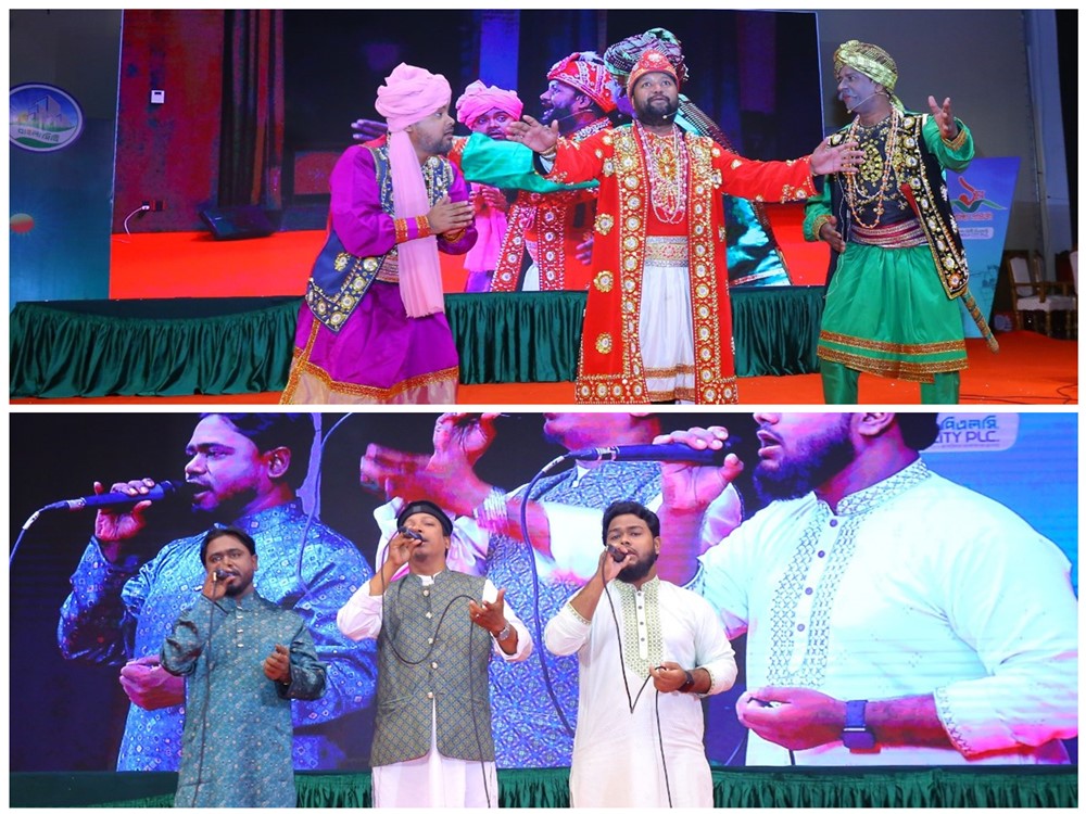 মনোজ্ঞ সাংস্কৃতিক অনুষ্ঠানে পরিবেশিত গান ও নাট্যাংশ