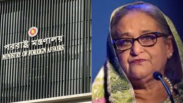 দণ্ডপ্রাপ্ত শেখ হাসিনাকে ভারতের কাছে ফেরত চাইল বাংলাদেশ