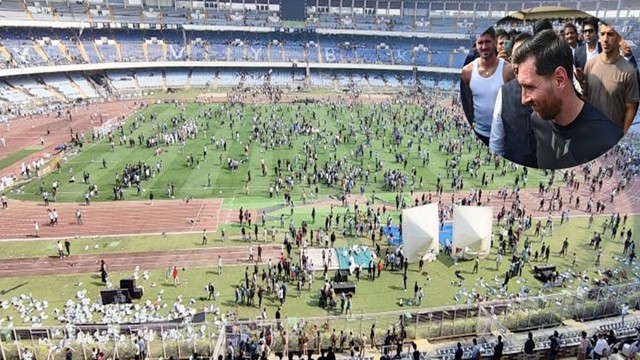 মেসি উন্মাদনায় কলকাতায় চরম বিশৃঙ্খলা