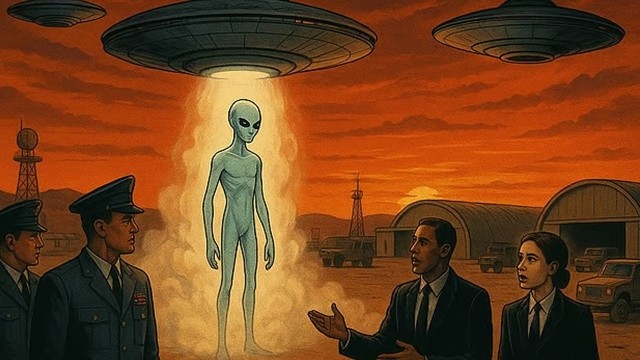 মহাকাশযান থেকে বেরিয়ে এসেছিল এলিয়েন, করেছে মানুষের সঙ্গে যোগাযোগও